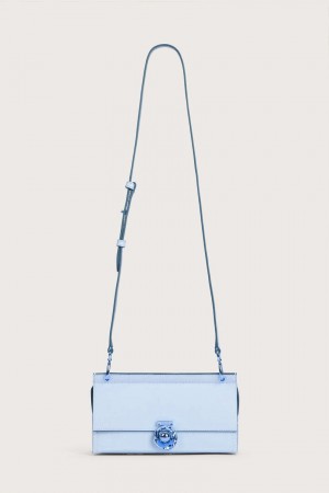 Bolsa Cruzada Cult Gaia Scarlett Azules Claro | HPZAT-2367