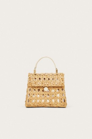 Bolsa Cruzada Cult Gaia Sybil Beige | GJQHI-7064