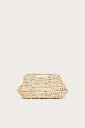 Clutch Cult Gaia Aurora Large Beige | UQMCO-8904