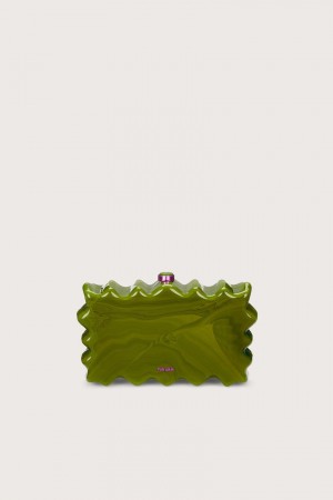 Clutch Cult Gaia Paloma Verde Oliva | YRULN-6748