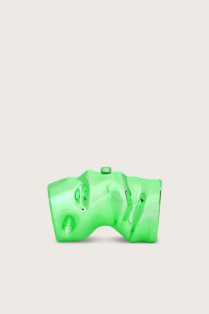 Clutch Cult Gaia Scrunch Verde | ZPUDM-5407