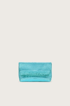 Clutch Cult Gaia Shanti Mini Turquesa | VRQKB-7689