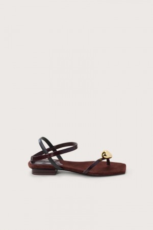 Sandalias Cult Gaia Illene Marrones | DUGZE-5986