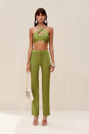 Top Cult Gaia Leonil Verde | BQULG-9851