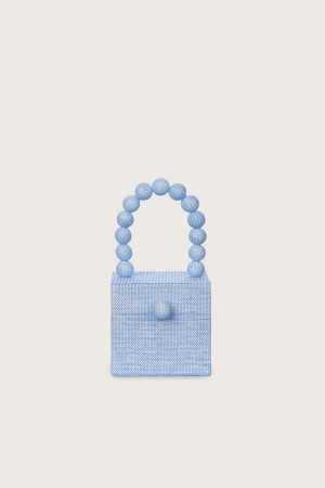 Tote Cult Gaia Eos Top Handle Azules Claro | GRSPF-9134