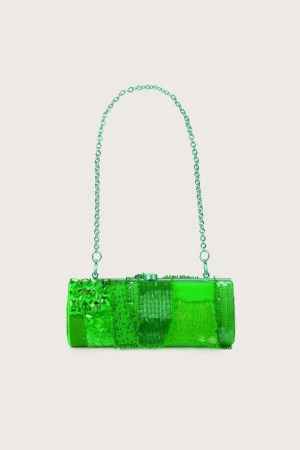 Tote Cult Gaia Piper Verde | LXJTN-0347