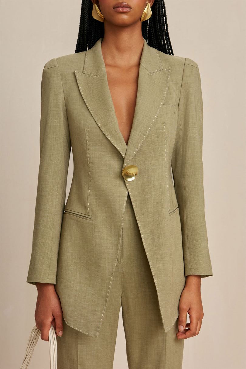 Blazer Cult Gaia Wanye Verde | UENGZ-0691