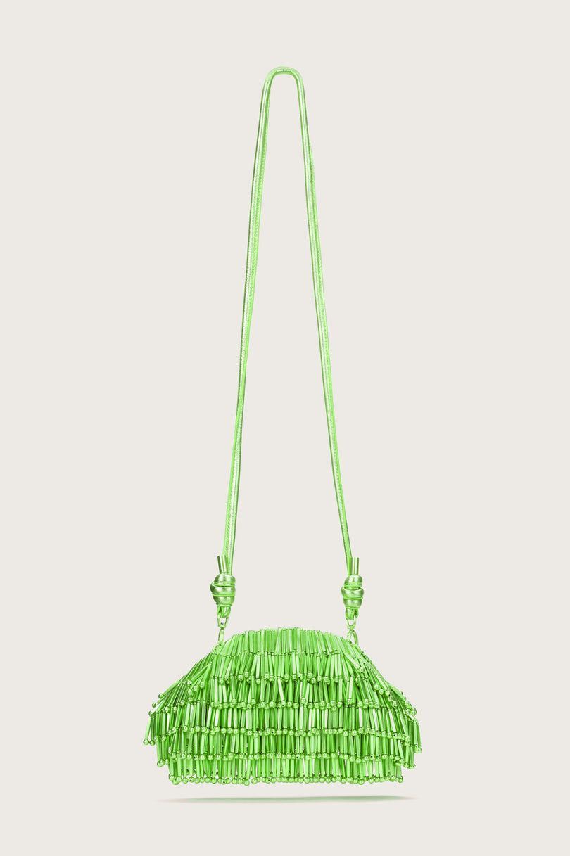 Bolsa Cruzada Cult Gaia Jaala Nano Verde Claro | XNKLY-7285