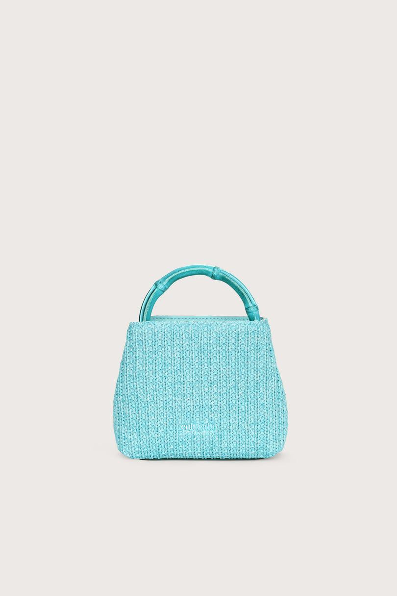 Bolsa Cruzada Cult Gaia Solene Mini Turquesa | EAPDM-4973