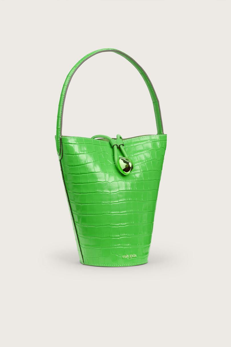 Bolsa de Hombro Cult Gaia Freedie Verde | AJCXO-5467