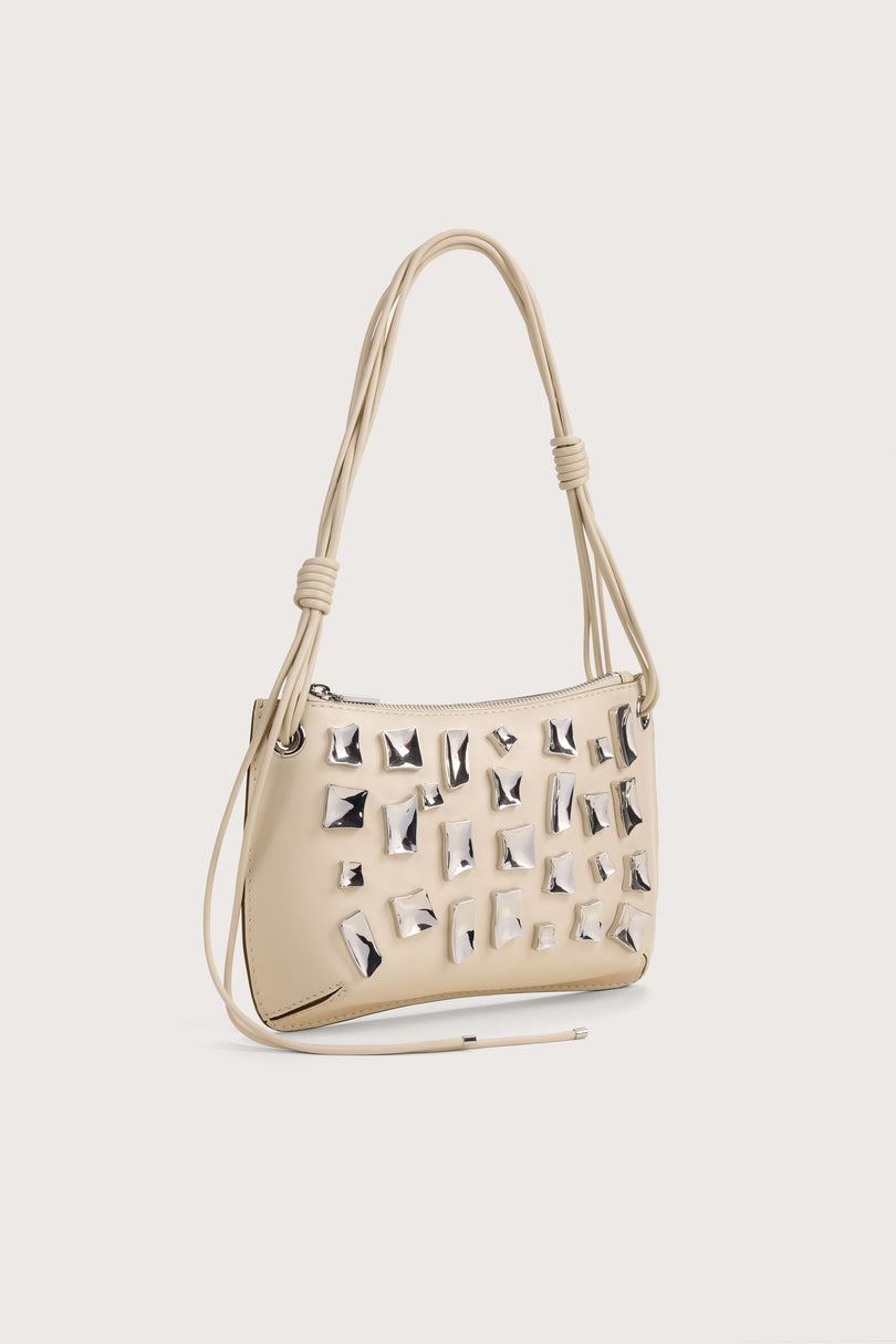 Bolsa de Hombro Cult Gaia Malaya Blancas | GKTQO-8459