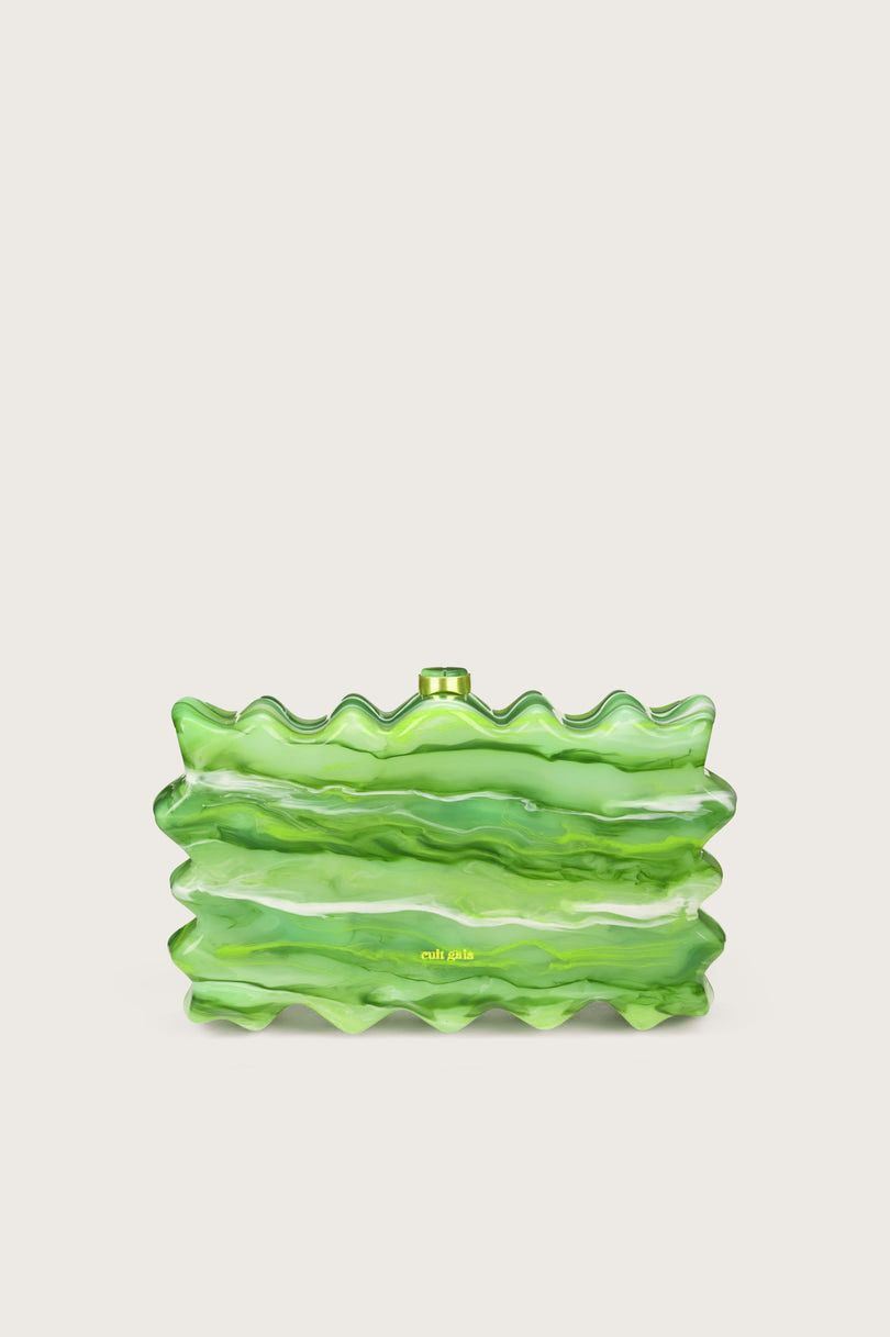 Clutch Cult Gaia Paloma Verde Claro | CQVIK-4891