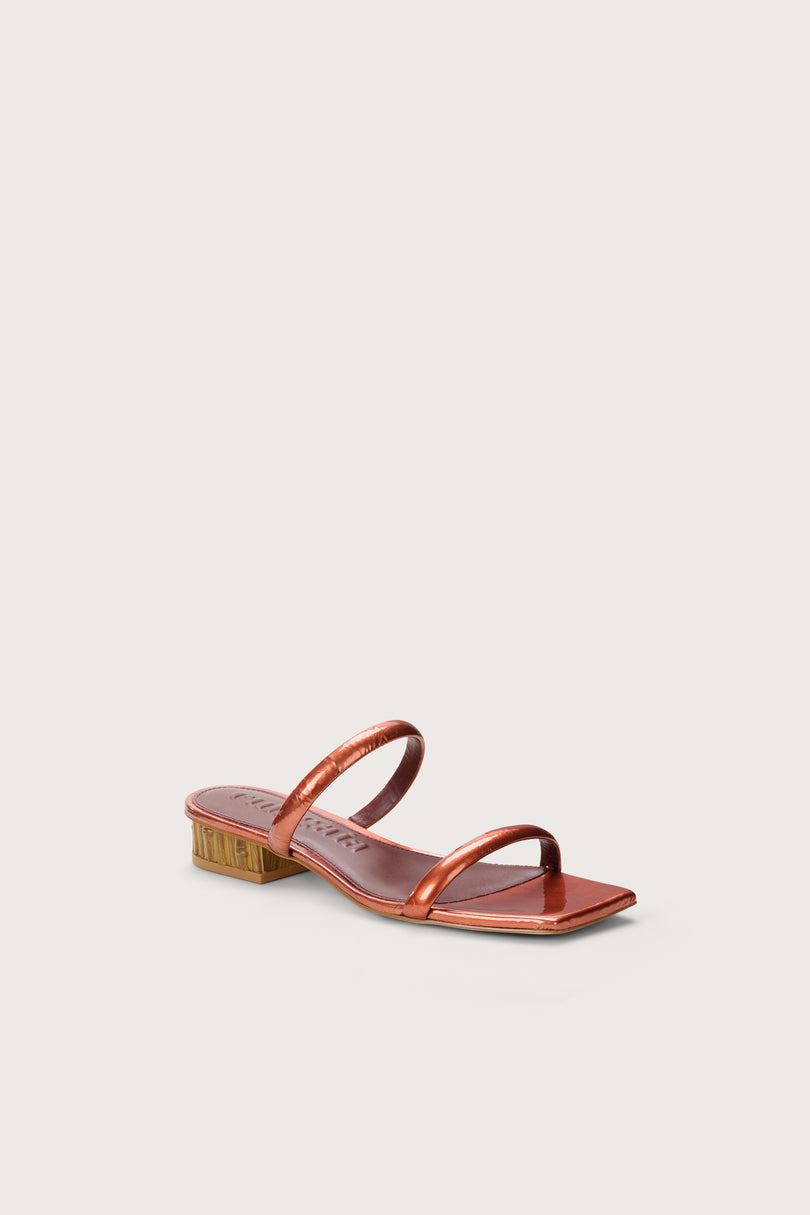 Sandalias Cult Gaia Liz Marrones | ONJHA-5093