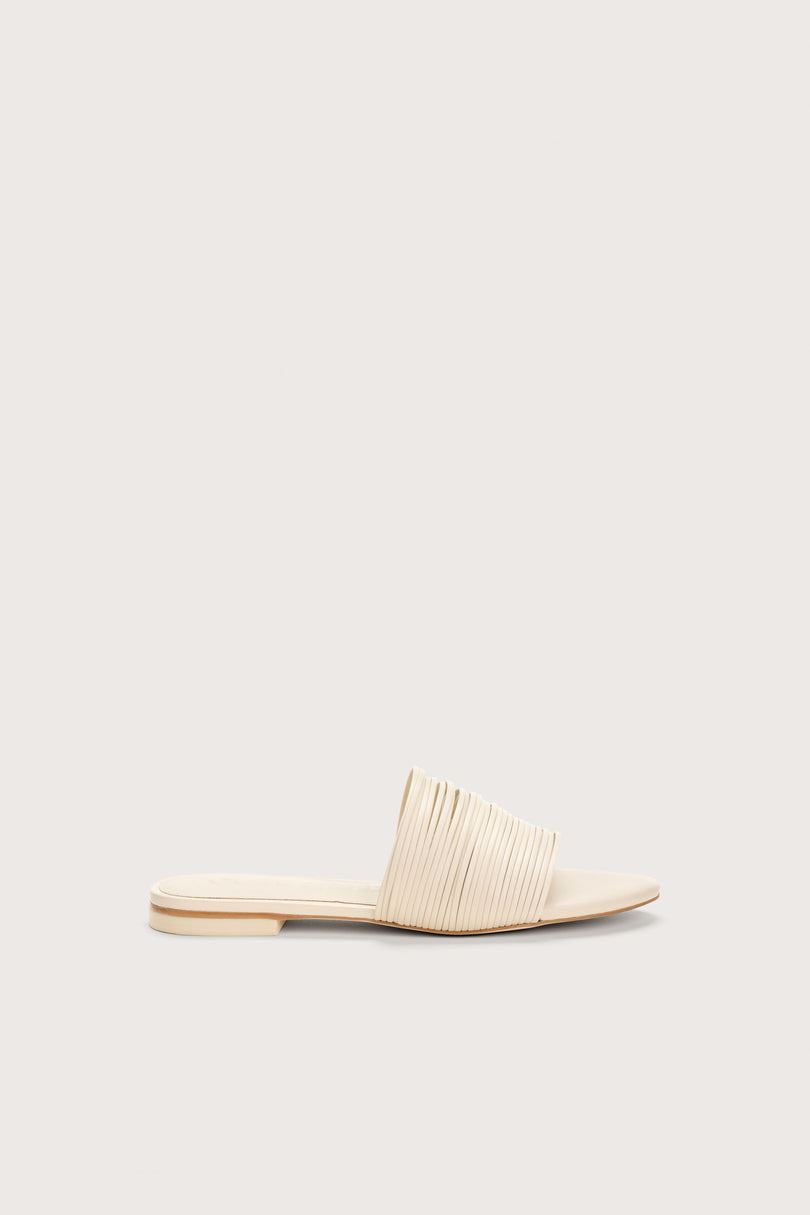 Sandalias Cult Gaia Mia Blancas | QFMHV-4682