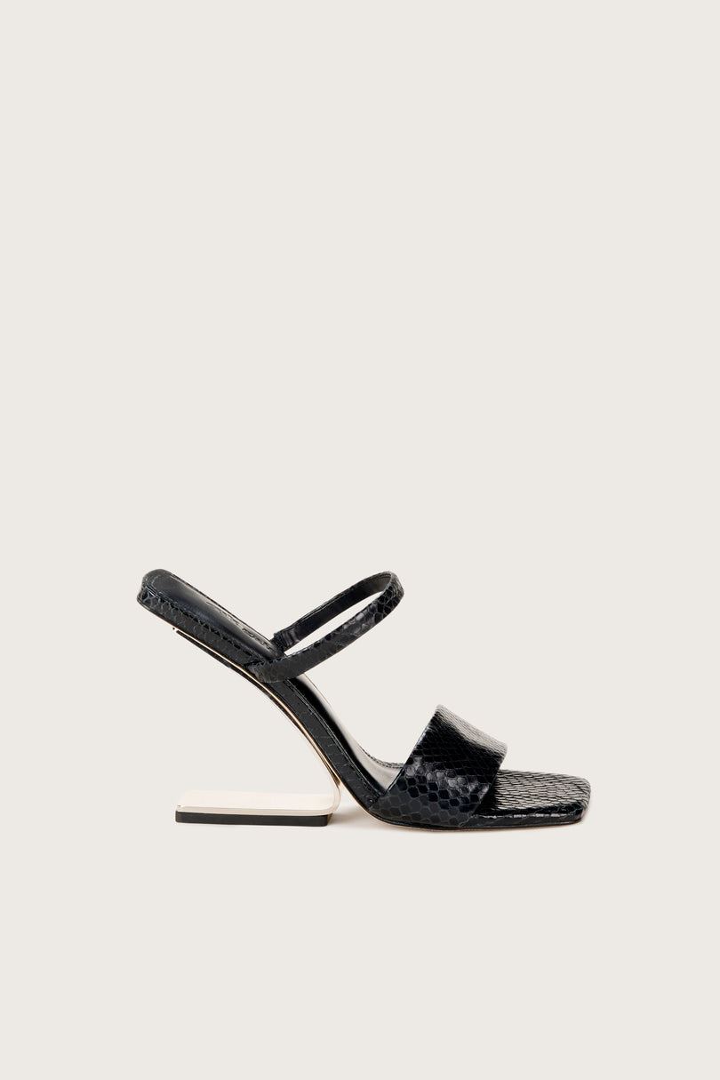 Sandalias Cult Gaia Rene Negras | JFGPO-3760