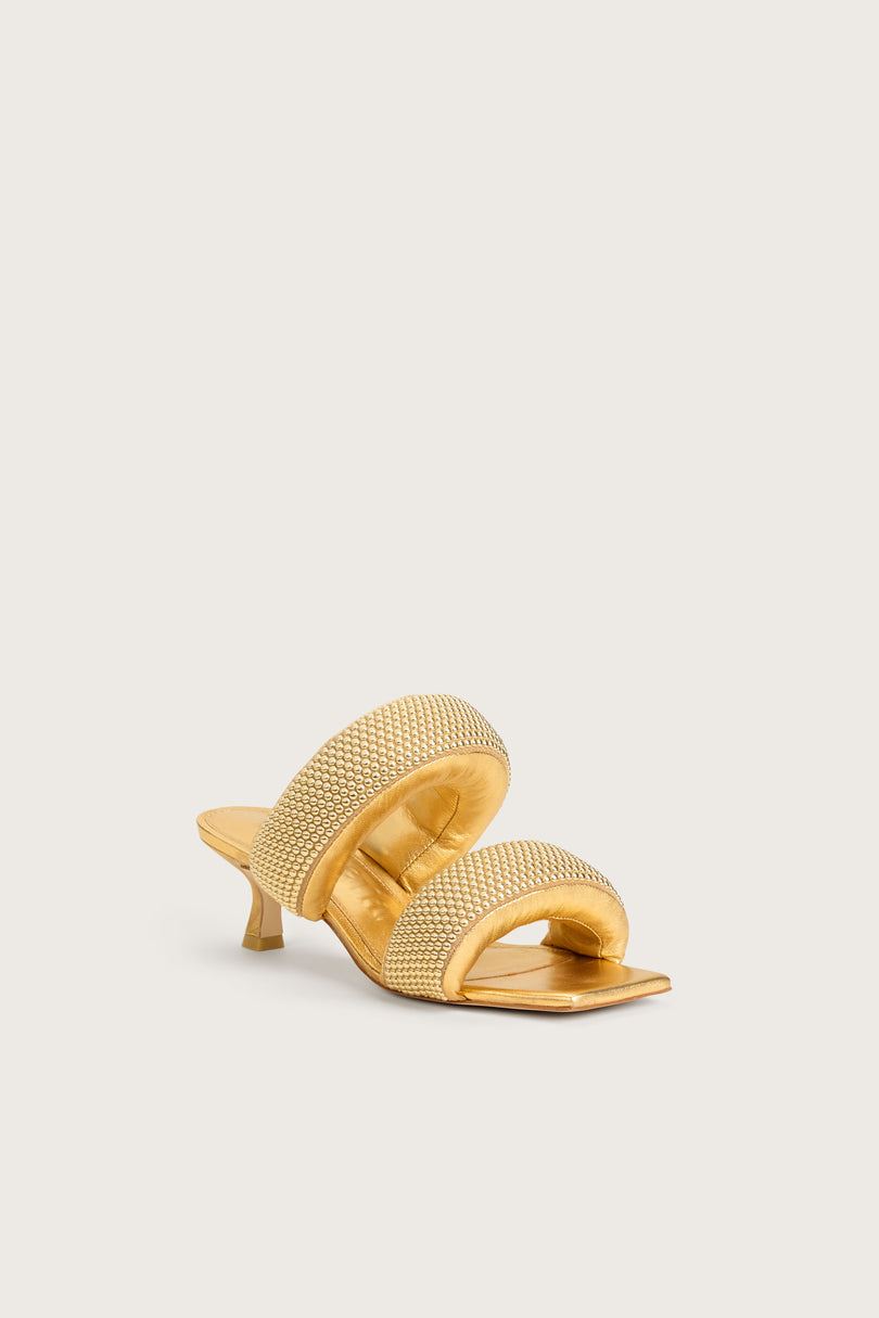 Sandalias Cult Gaia Rue Doradas | YMSOH-8469