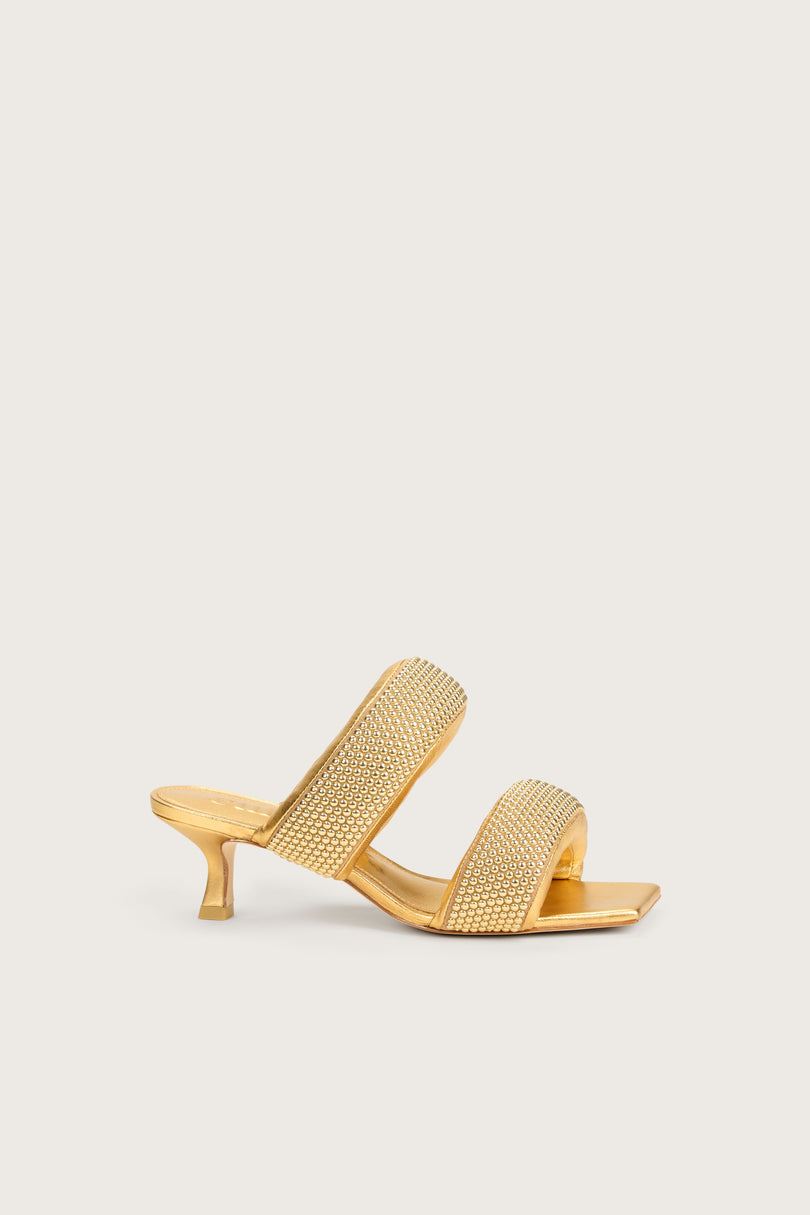 Sandalias Cult Gaia Rue Doradas | YMSOH-8469