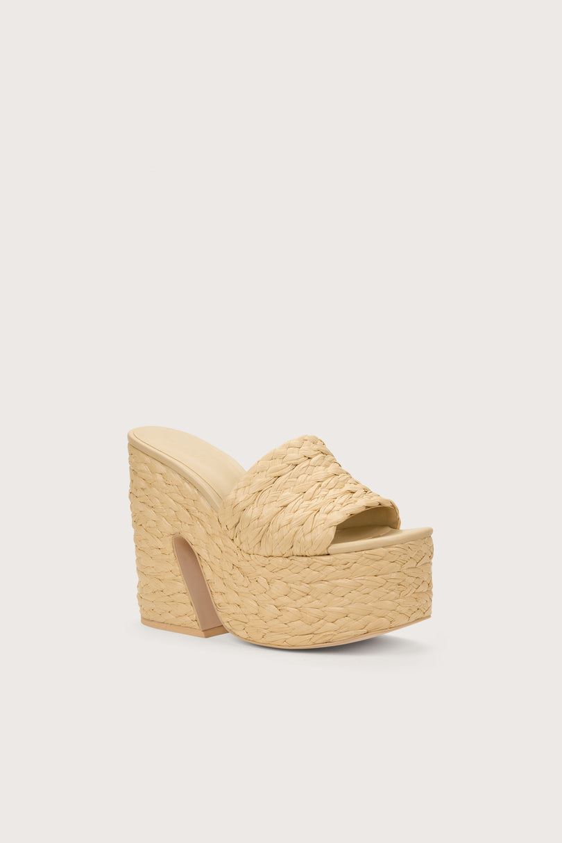 Sandalias Plataforma Cult Gaia Daria Beige | PJXYH-2813