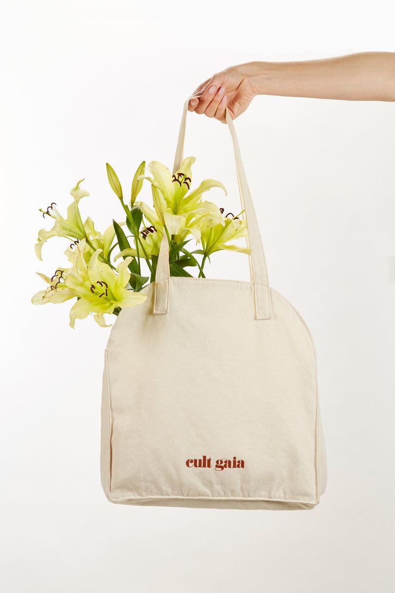 Tote Cult Gaia Reusable Creme | XWCEA-4610