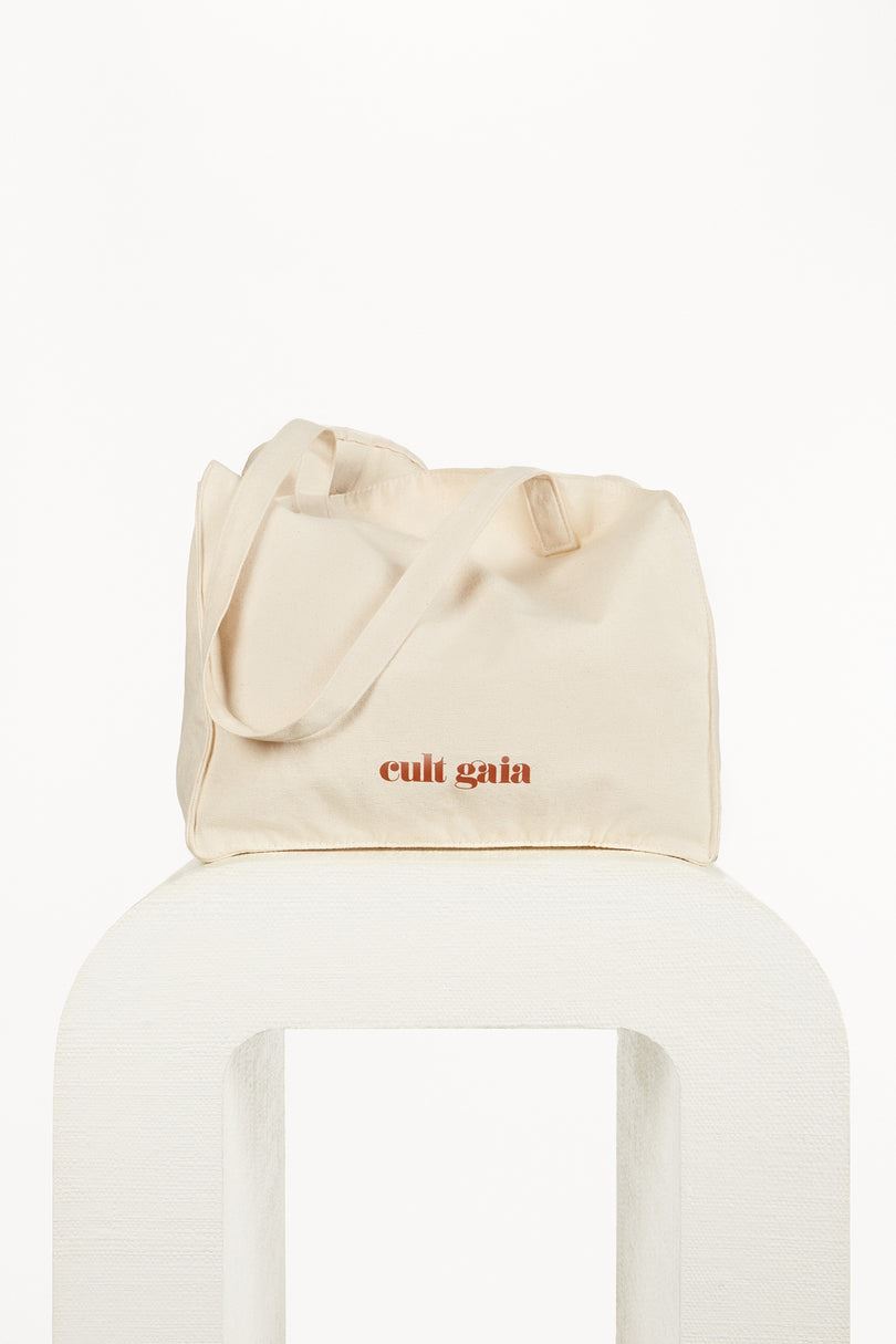 Tote Cult Gaia Reusable Creme | XWCEA-4610