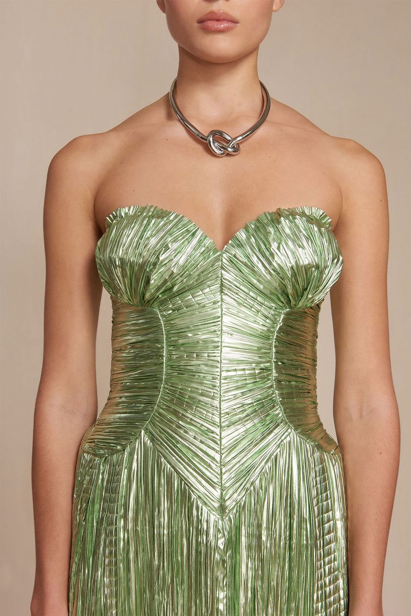 Vestido Cult Gaia Ashika Gown Verde | MSWNY-6174