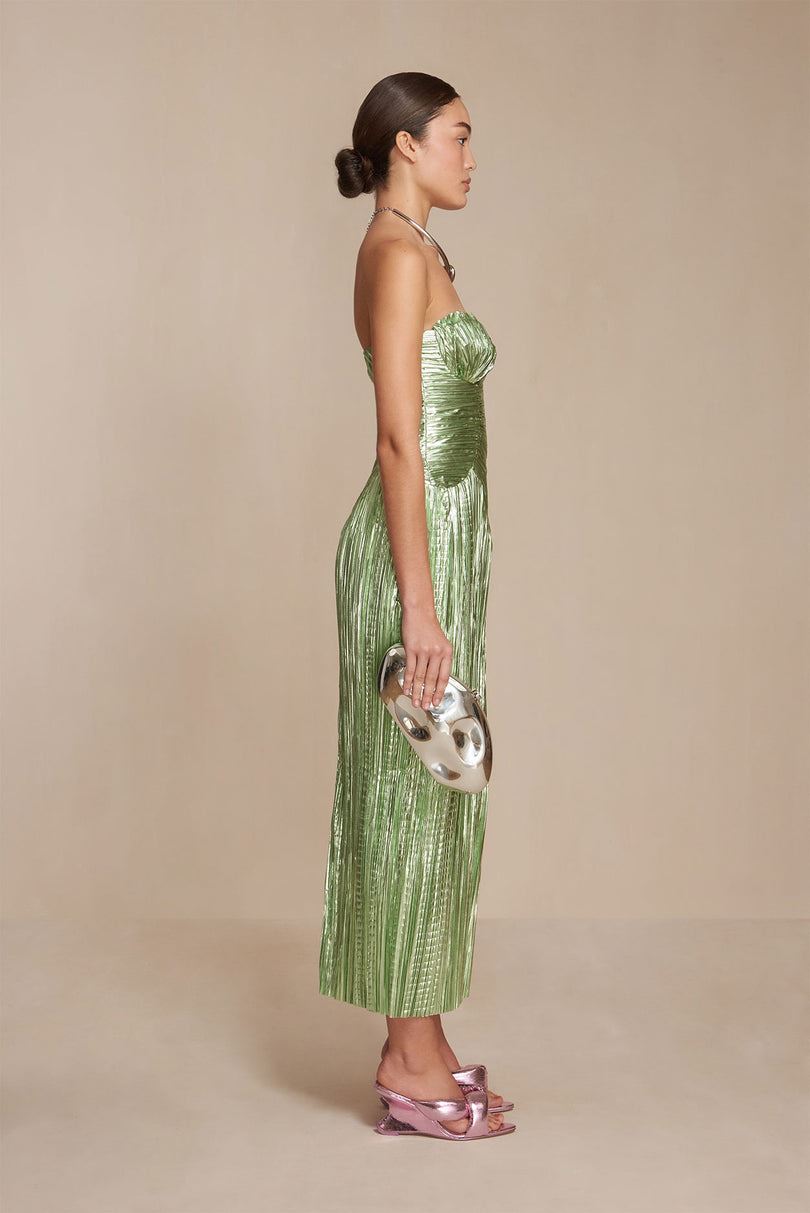 Vestido Cult Gaia Ashika Gown Verde | MSWNY-6174