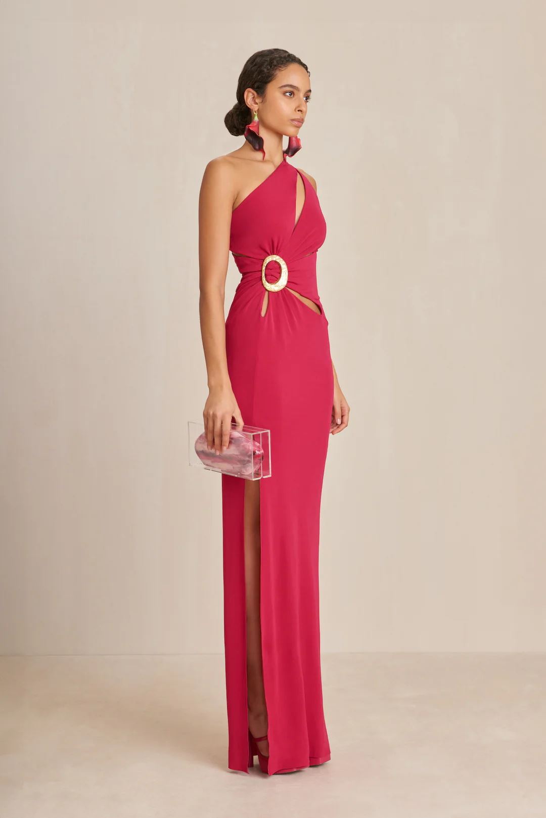 Vestido Cult Gaia Zinna Gown Rojas | AXJLH-3591