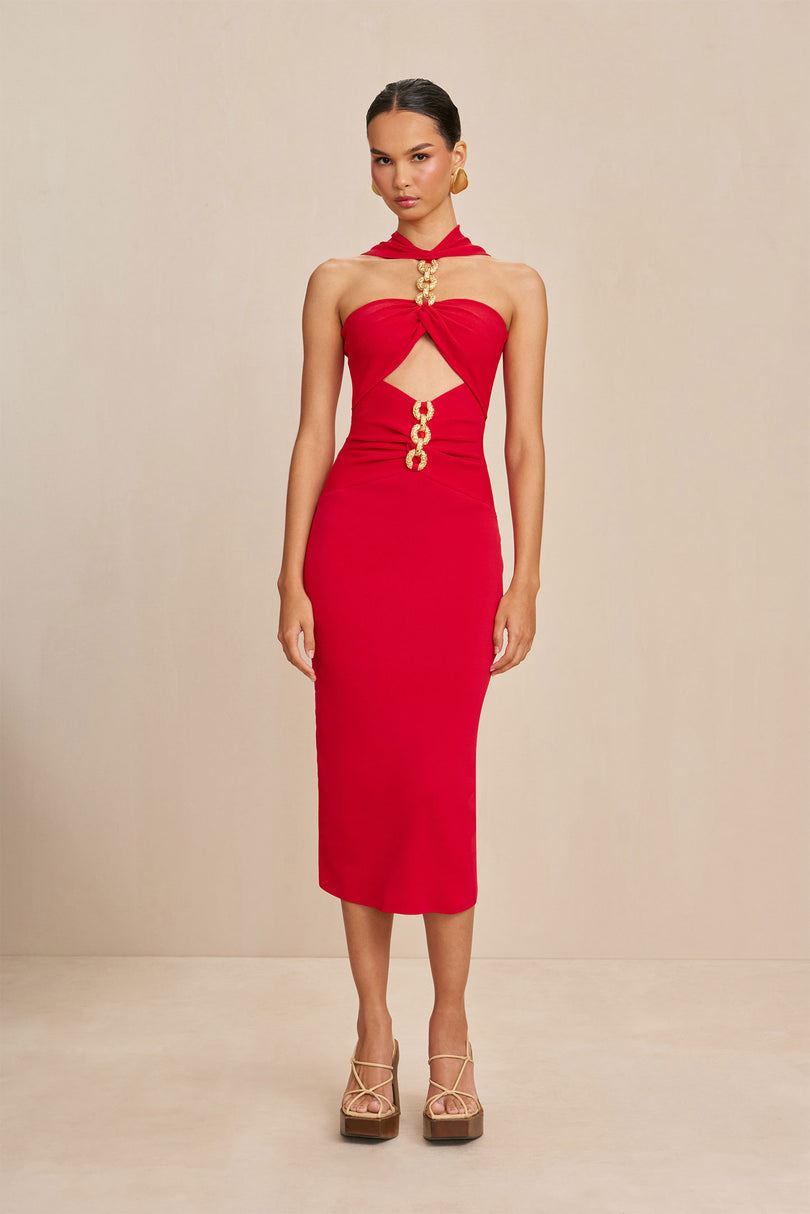 Vestido De Punto Cult Gaia Cristos Rojas | VKERY-5691